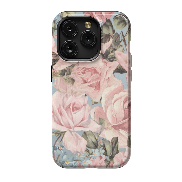 iPhone 15 Pro StrongFit Lovely Spring Flowers and Roses by  Utart