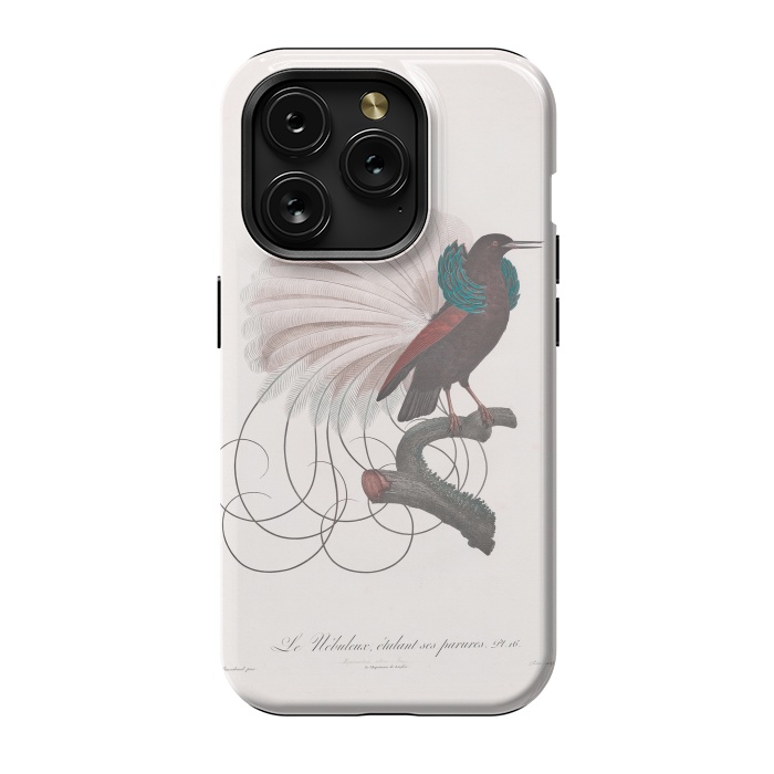 iPhone 15 Pro StrongFit Extravagant Vintage  Bird by Andrea Haase
