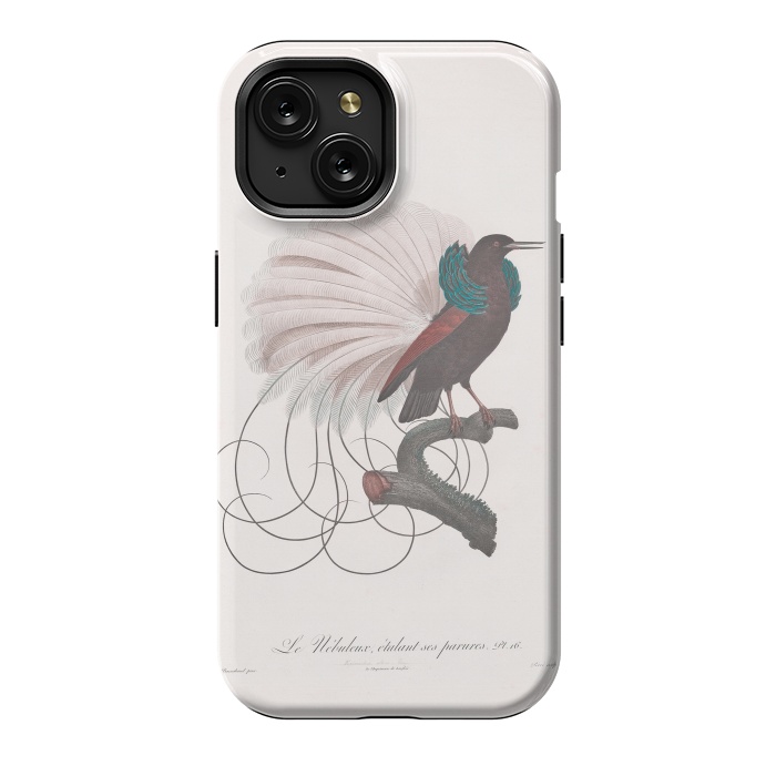 iPhone 15 StrongFit Extravagant Vintage  Bird by Andrea Haase