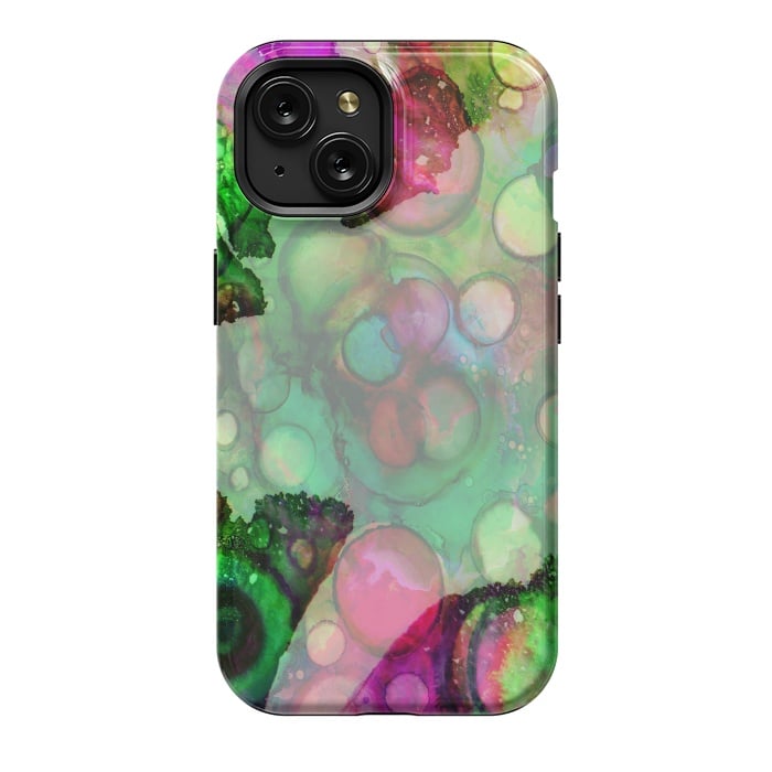 iPhone 15 StrongFit Alcohol ink 2 by haroulita