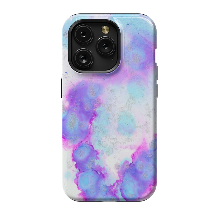iPhone 15 Pro StrongFit Alcohol ink 3 by haroulita