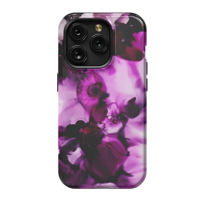 iPhone 15 Pro StrongFit Alcohol ink 5 by haroulita