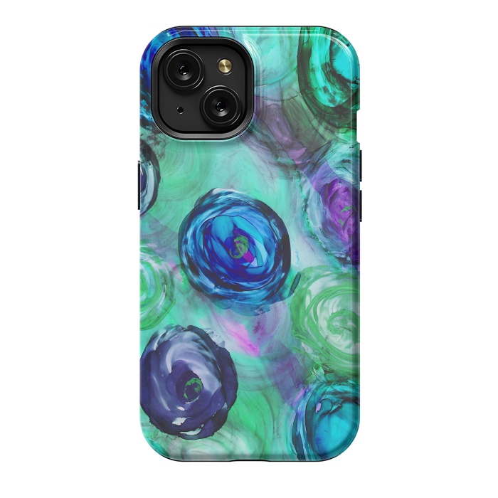 iPhone 15 StrongFit Alcohol ink 6 by haroulita