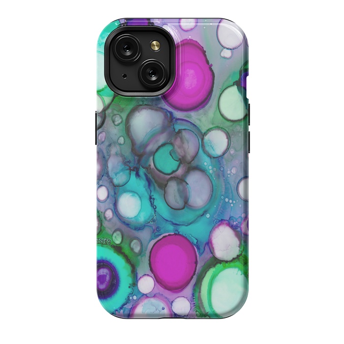 iPhone 15 StrongFit Alcohol ink 7 by haroulita