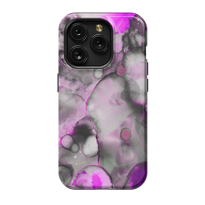 iPhone 15 Pro StrongFit Alcohol ink 10 by haroulita