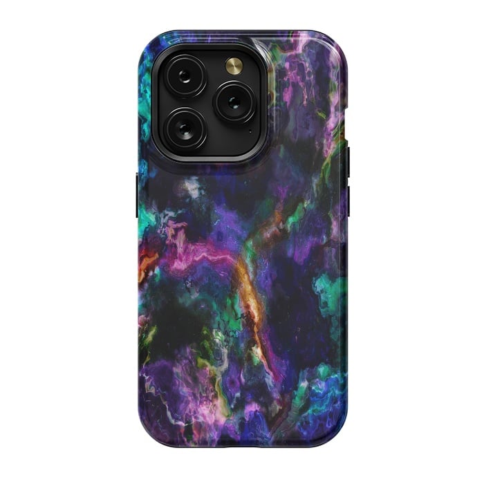 iPhone 15 Pro StrongFit Colorful marble by haroulita