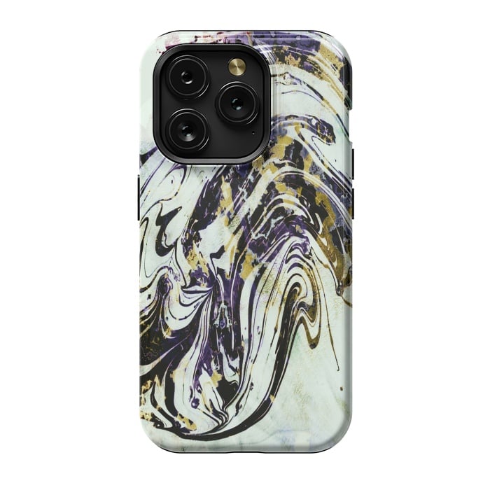 iPhone 15 Pro StrongFit artistic marble by haroulita