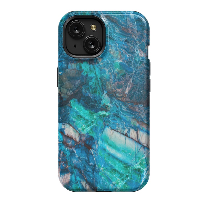 iPhone 15 StrongFit sea marble by haroulita