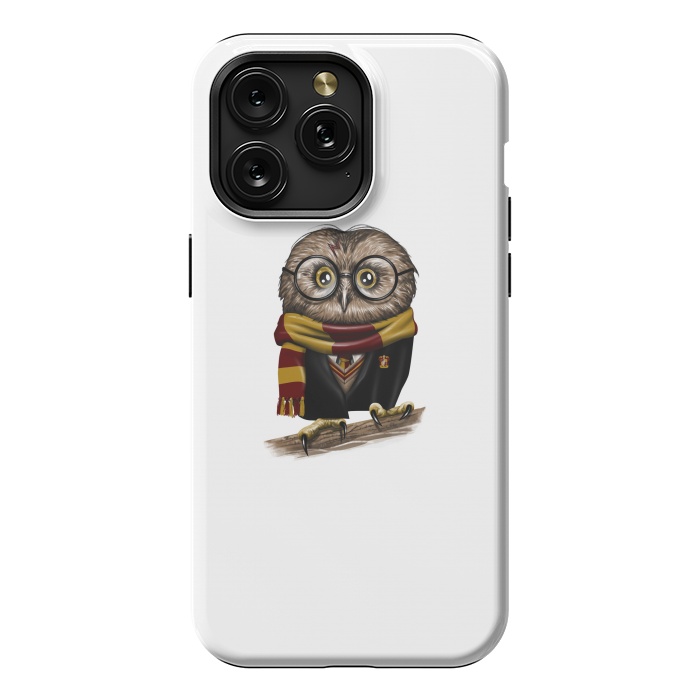 iPhone 15 Pro Max StrongFit Owly Potter by Vincent Patrick Trinidad
