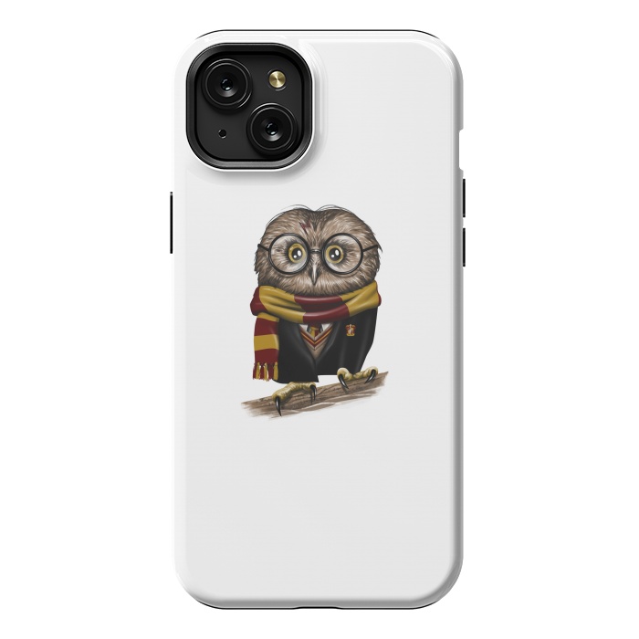 iPhone 15 Plus StrongFit Owly Potter by Vincent Patrick Trinidad