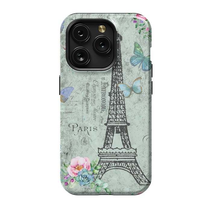 iPhone 15 Pro StrongFit Vintage Paris by  Utart