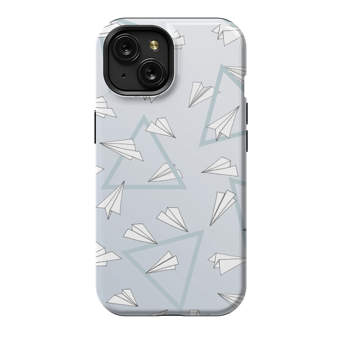 iPhone 15 StrongFit Paper Planes by Barlena