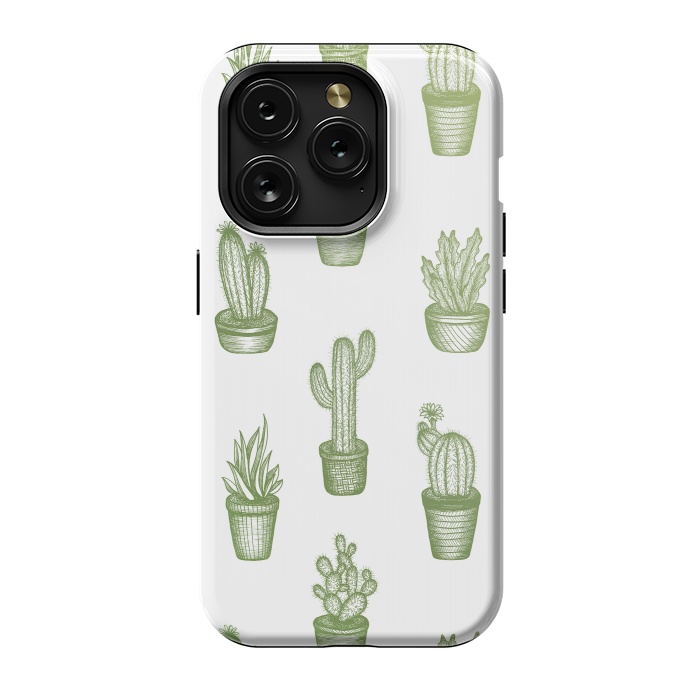 iPhone 15 Pro StrongFit Succulents by Barlena