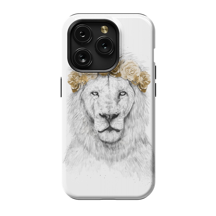 iPhone 15 Pro StrongFit Festival lion II by Balazs Solti