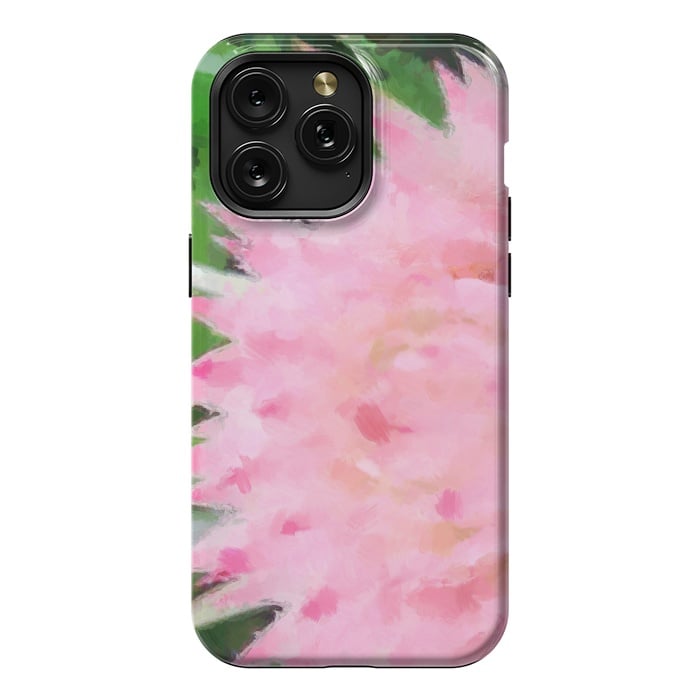 iPhone 15 Pro Max StrongFit Pink Explosion by Majoih