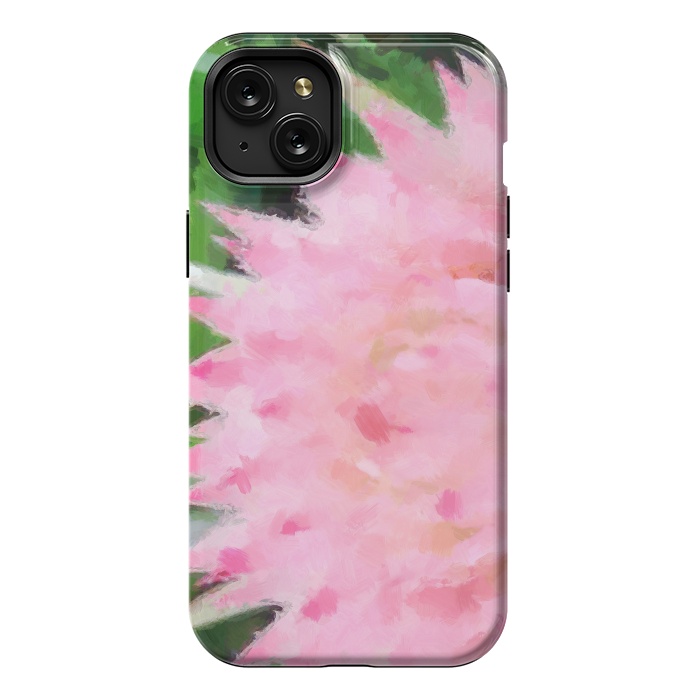 iPhone 15 Plus StrongFit Pink Explosion by Majoih