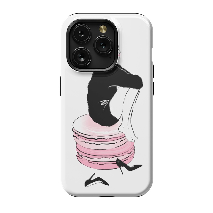 iPhone 15 Pro StrongFit Elegant Macaron Girl by Martina