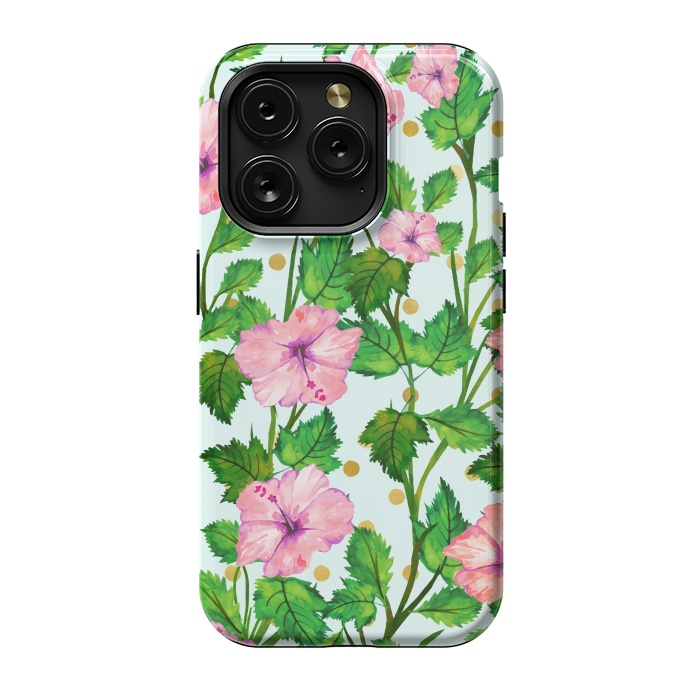iPhone 15 Pro StrongFit Blush Blossom by Uma Prabhakar Gokhale