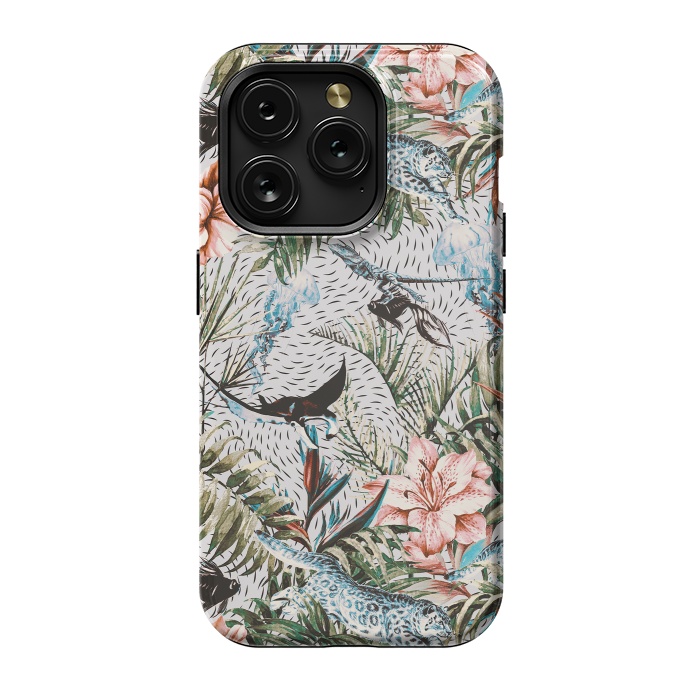 iPhone 15 Pro StrongFit Paradisiacal flora and fauna  by Mmartabc