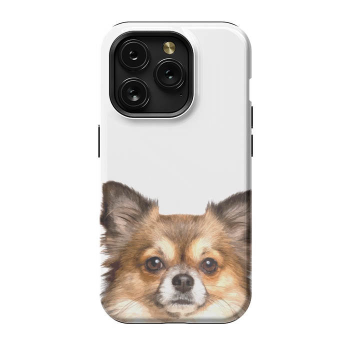 iPhone 15 Pro StrongFit Chihuahua Portrait by Alemi
