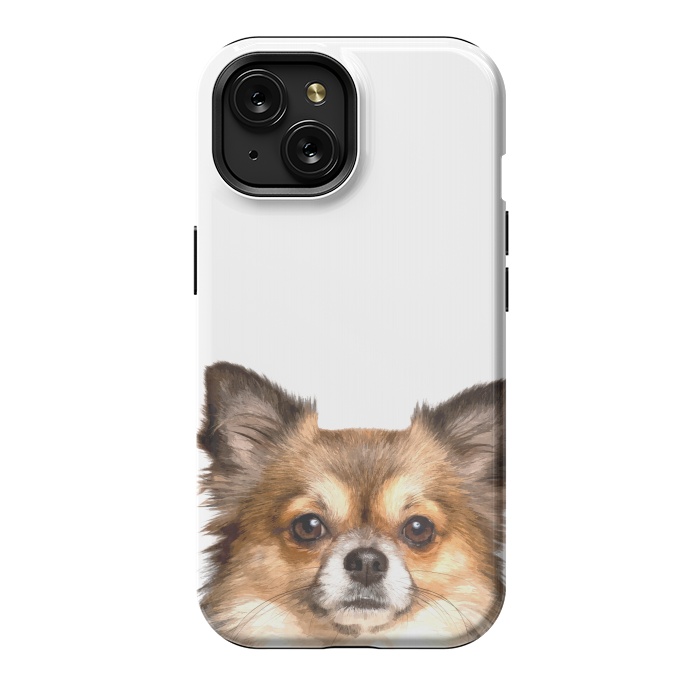 iPhone 15 StrongFit Chihuahua Portrait by Alemi