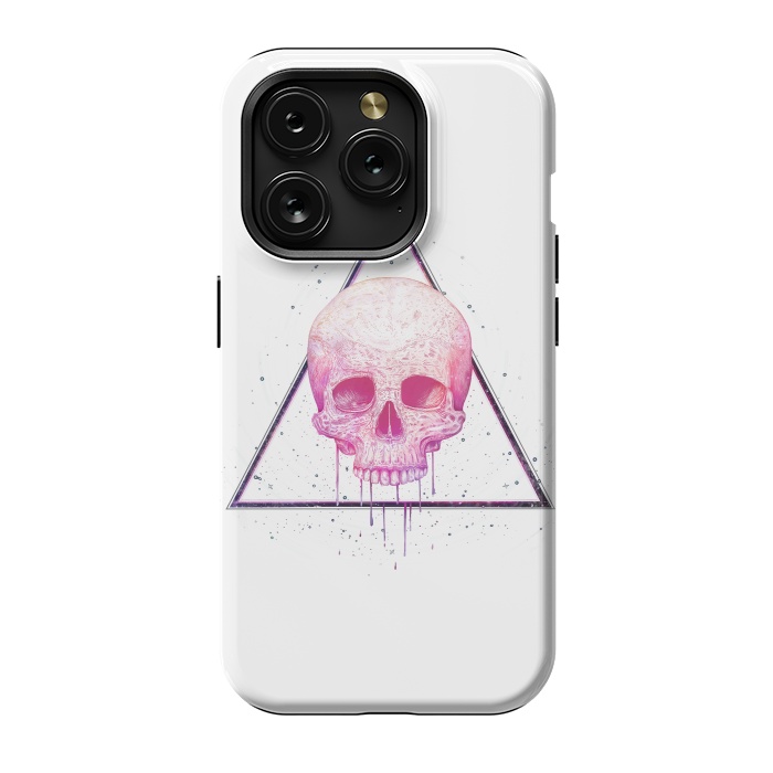 iPhone 15 Pro StrongFit Skull in triangle by kodamorkovkart