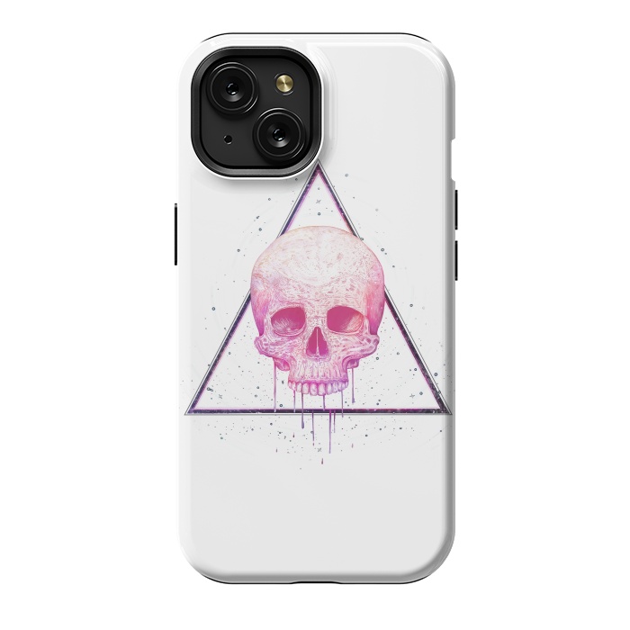 iPhone 15 StrongFit Skull in triangle by kodamorkovkart