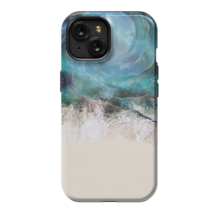 iPhone 15 StrongFit Sea Vortex by Creativeaxle