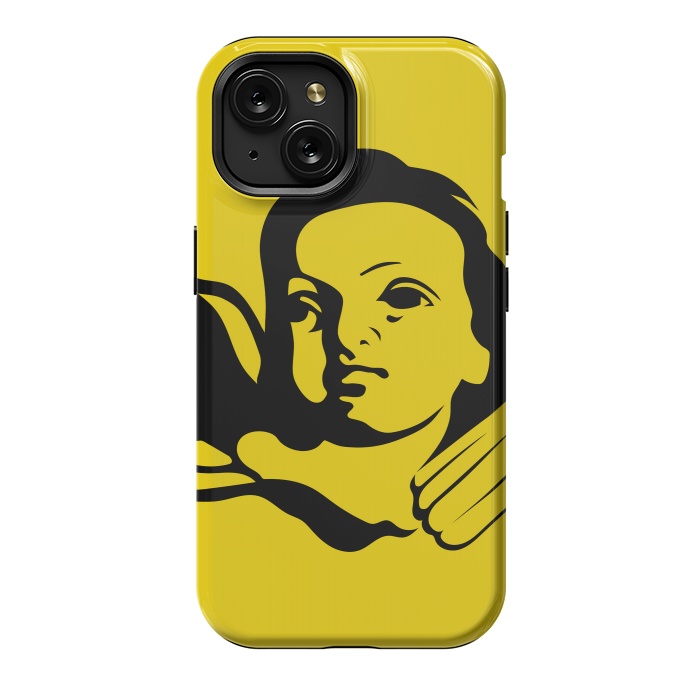iPhone 15 StrongFit Baroque Angel by Majoih
