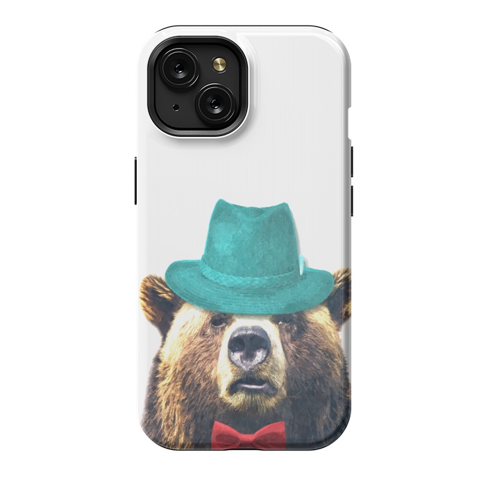iPhone 15 StrongFit Cute Bear by Alemi