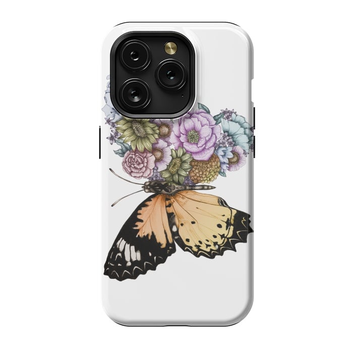 iPhone 15 Pro StrongFit Butterfly in Bloom II by ECMazur 