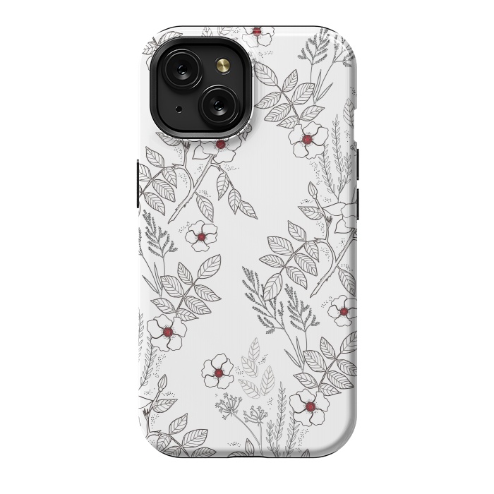 iPhone 15 StrongFit Roses by Dunia Nalu