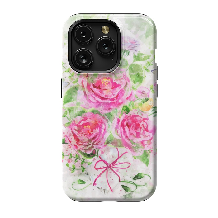 iPhone 15 Pro StrongFit Camellias Bouquet by Creativeaxle