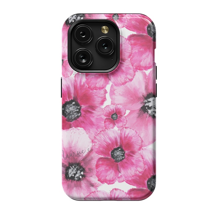 iPhone 15 Pro StrongFit Flores Fux by Camila
