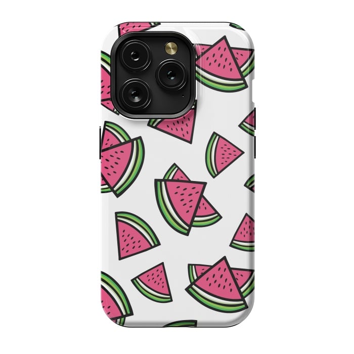iPhone 15 Pro StrongFit Watermelon by Majoih