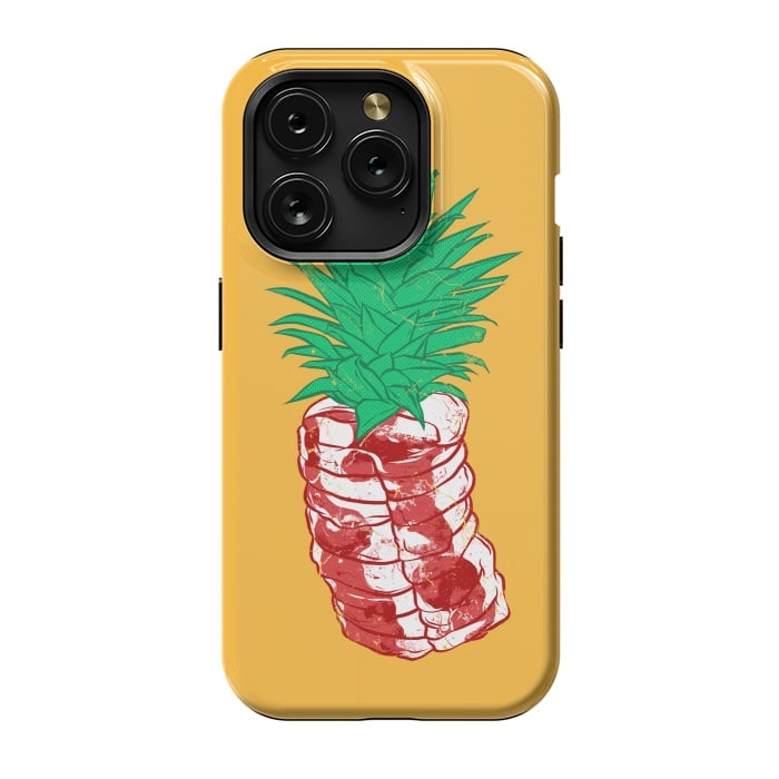 iPhone 15 Pro StrongFit Pineapple meat by Evgenia Chuvardina