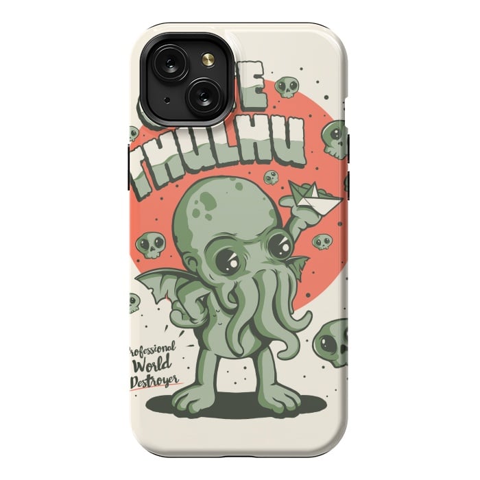 iPhone 15 Plus StrongFit Cutethulhu! by Ilustrata
