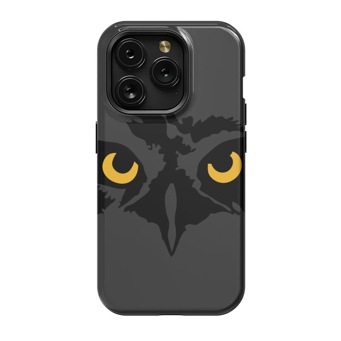 iPhone 15 Pro StrongFit Dark Owl by Majoih