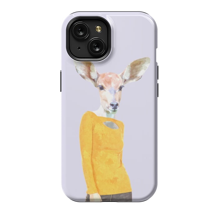 iPhone 15 StrongFit Fashionable Antelope Illustration by Alemi