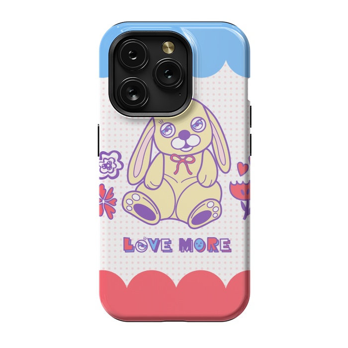 iPhone 15 Pro StrongFit CUTIE RABBIT by Michael Cheung