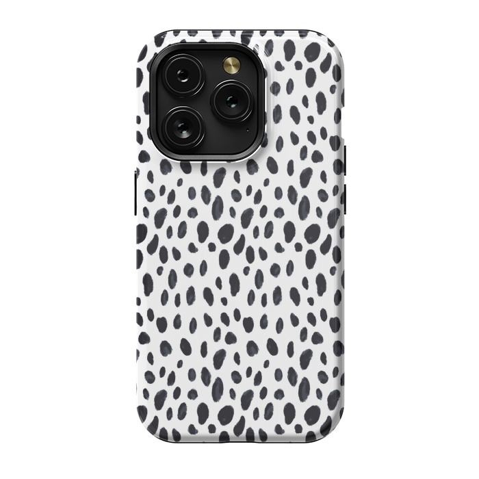 iPhone 15 Pro StrongFit Polka Dots DSN by Joanna Vog