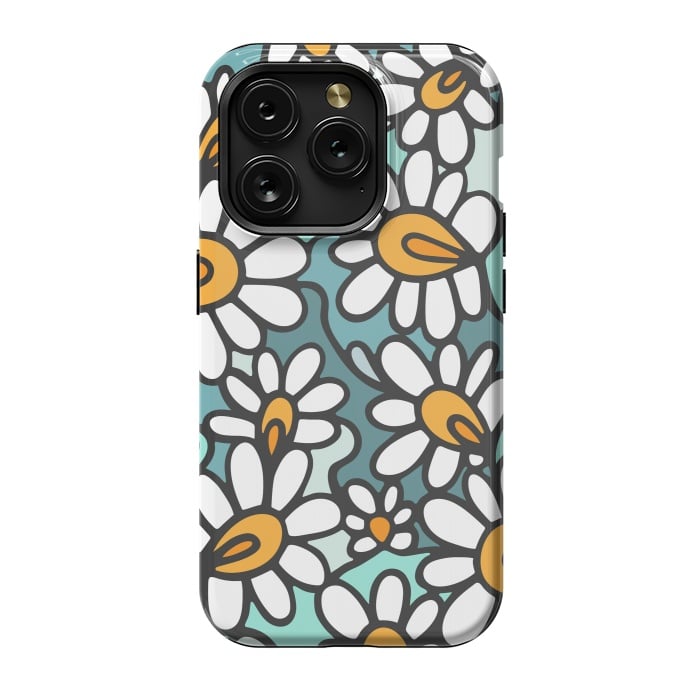 iPhone 15 Pro StrongFit Daisies by Majoih