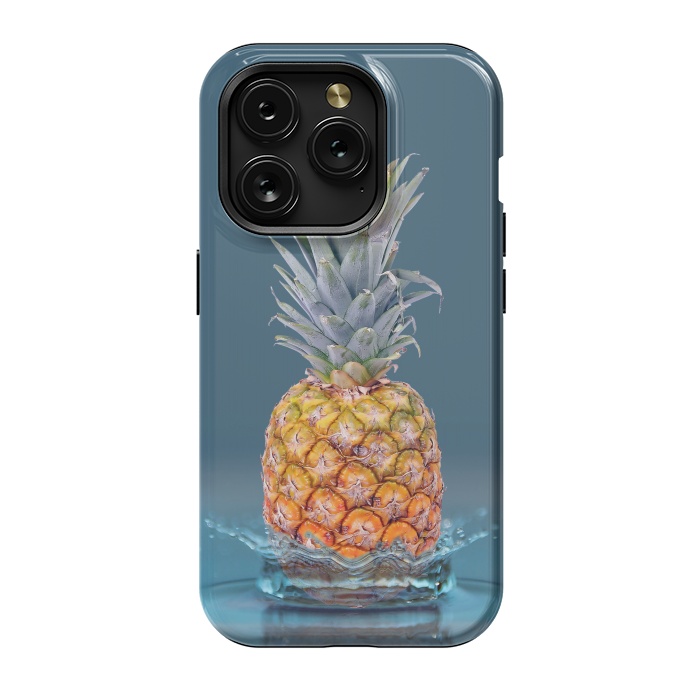iPhone 15 Pro StrongFit Pineapple Strike by Creativeaxle