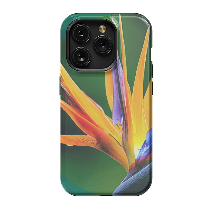 iPhone 15 Pro StrongFit Bird of Paradise by Creativeaxle