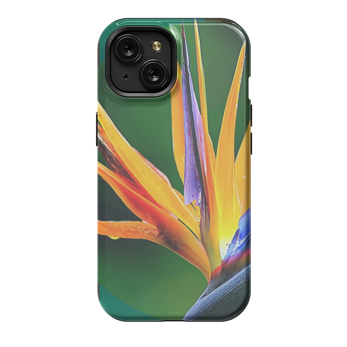 iPhone 15 StrongFit Bird of Paradise by Creativeaxle