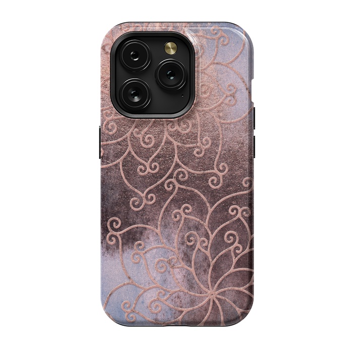 iPhone 15 Pro StrongFit Pink Sundown by  Utart