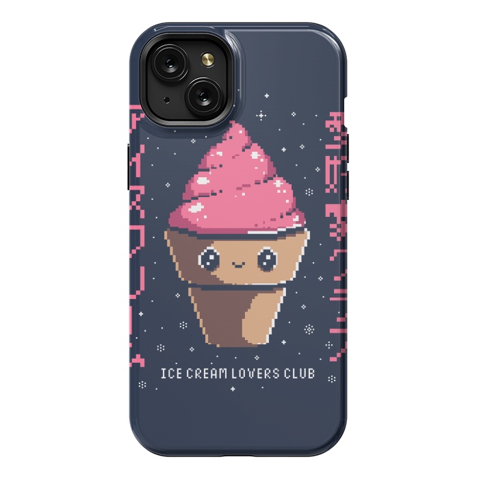 iPhone 15 Plus StrongFit Ice cream lovers club by Ilustrata