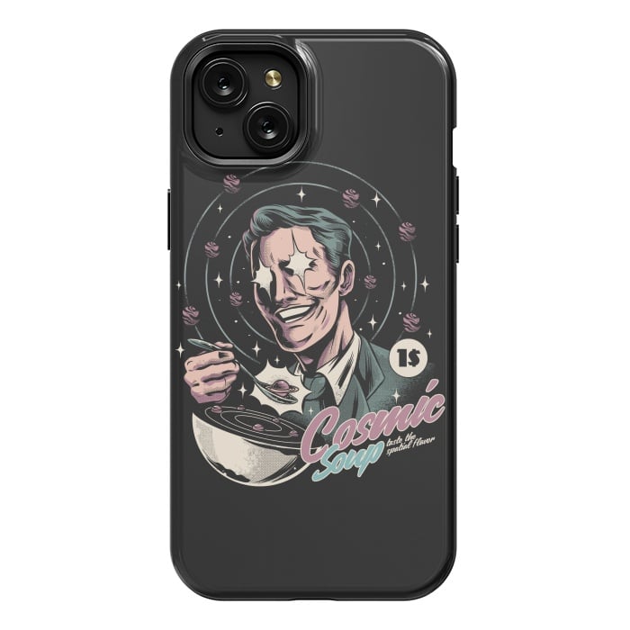 iPhone 15 Plus StrongFit Cosmic Soup by Ilustrata