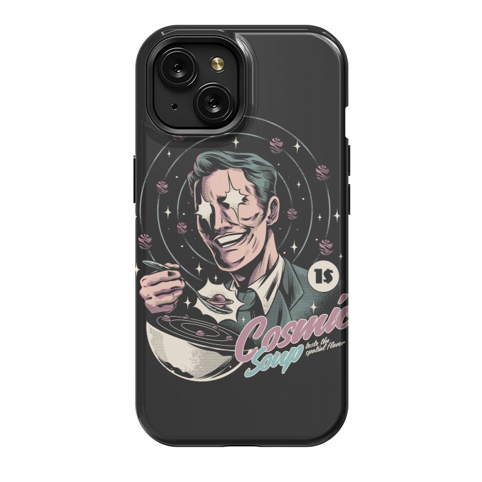 iPhone 15 StrongFit Cosmic Soup by Ilustrata