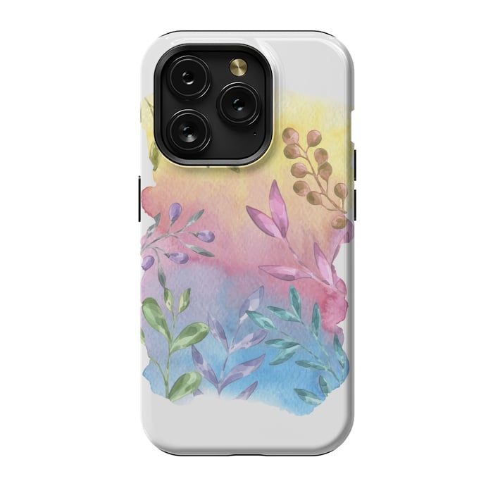 iPhone 15 Pro StrongFit Shades of Leaves by Creativeaxle